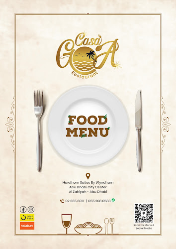 Casa Goa Restaurant - Hospitality and gastronomy