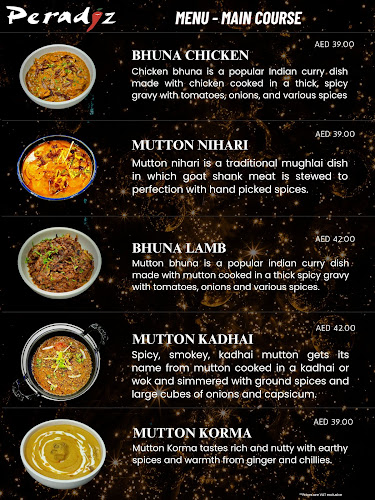 Peradiz Indian Restaurant - Hospitality and gastronomy