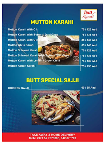 Butt Karahi Dubai - Hospitality and gastronomy