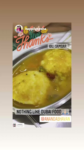 Ananda Bhavan Restaurant - Hospitality and gastronomy