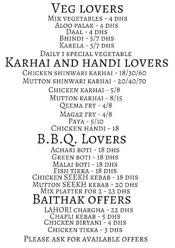 Opinii despre Baithak Restaurant în Dubai - Hospitality and gastronomy