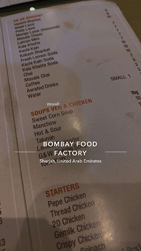 Opinii despre Kabab Bombay Cafeteria în Sharjah - Hospitality and gastronomy