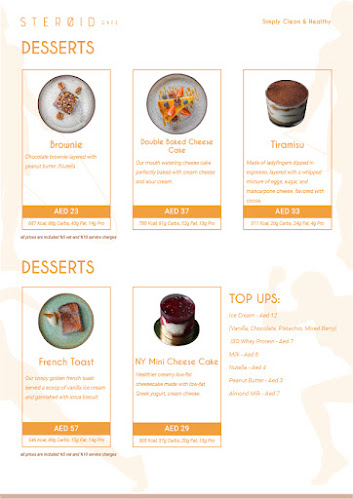 Steroid Cafe - Mushrif Mall - Abu Dhabi