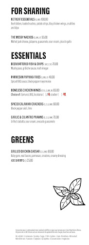 The Retreat - Hospitality and gastronomy